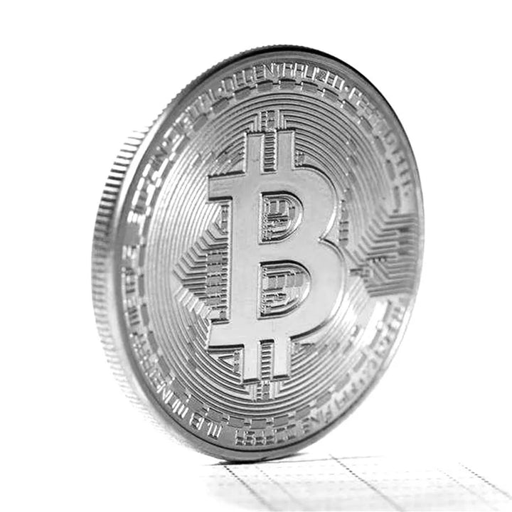 Gold Plated Bitcoin Coin Collectible