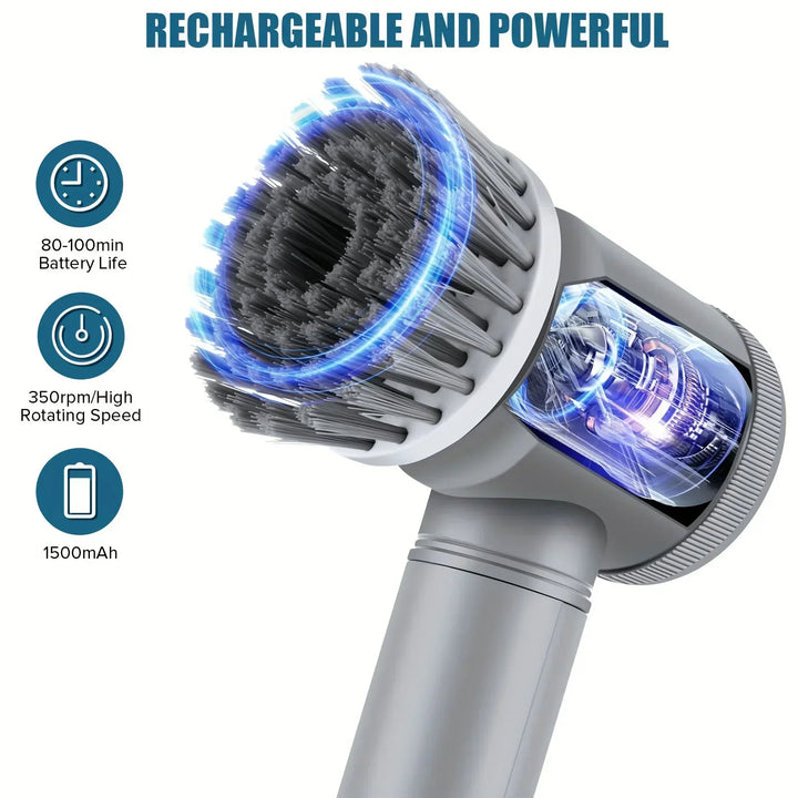 TurboScrub Electric Cleaning Brush