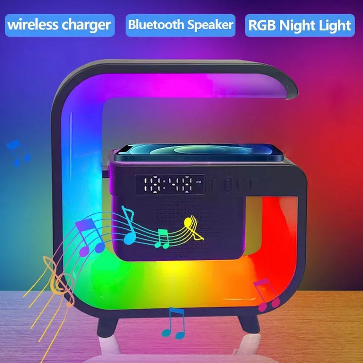 Multifunctional Wireless Charger & Bluetooth Speaker