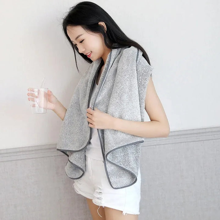 Thickened Microfiber Bath Towel