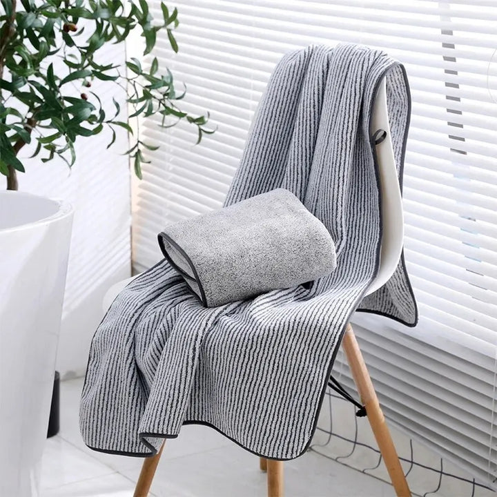 Thickened Microfiber Bath Towel